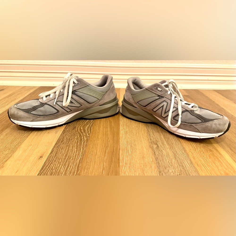 New Balance Men’s 990 GL5 Gray and White Athletic Shoes Size 12 Like New - Picture 6 of 10